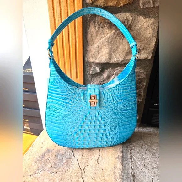 Brahmin Fallon Tropic Blue Melbourne NWT - Picture 1 of 5